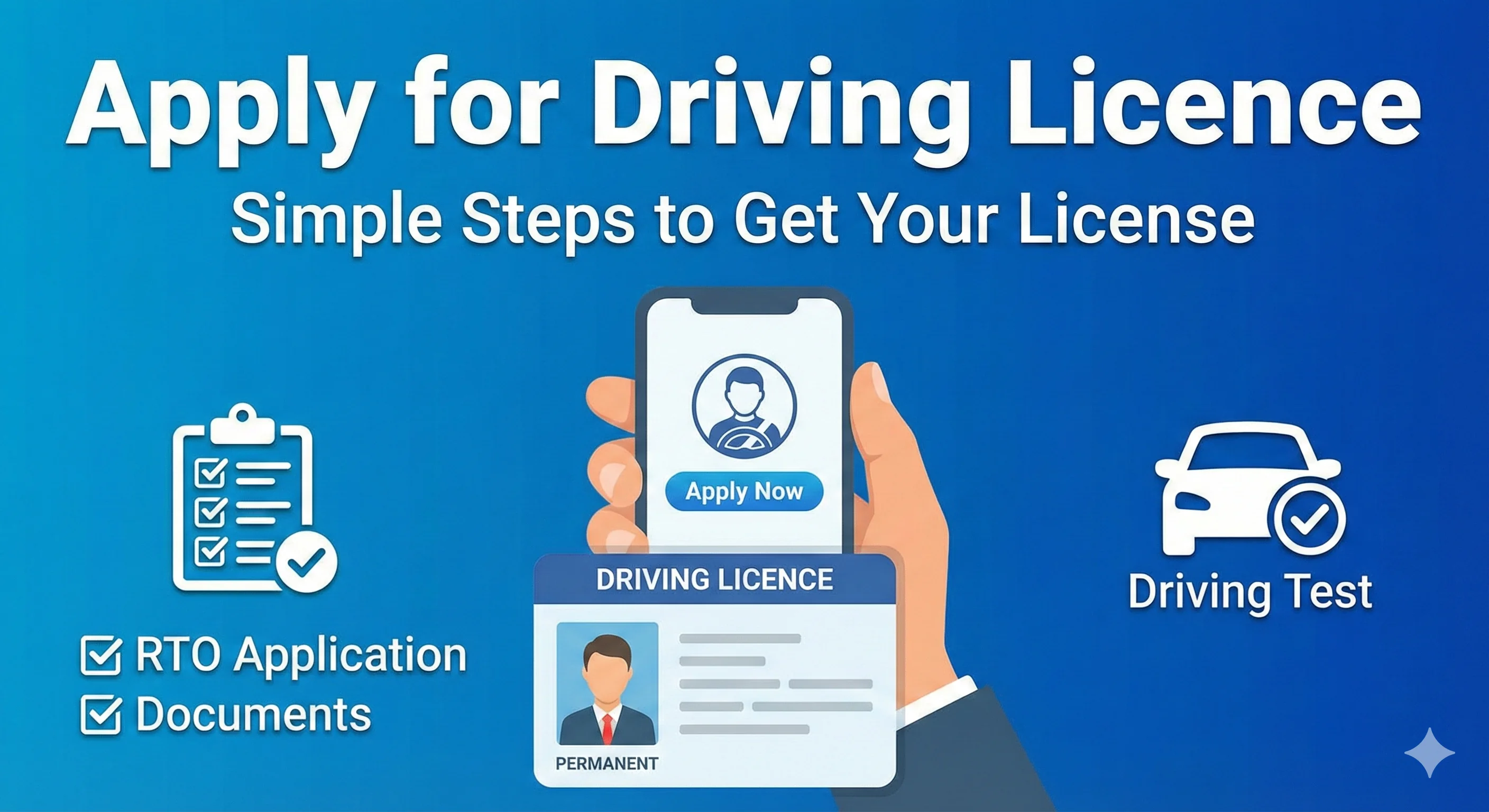 Apply for driving licence process overview