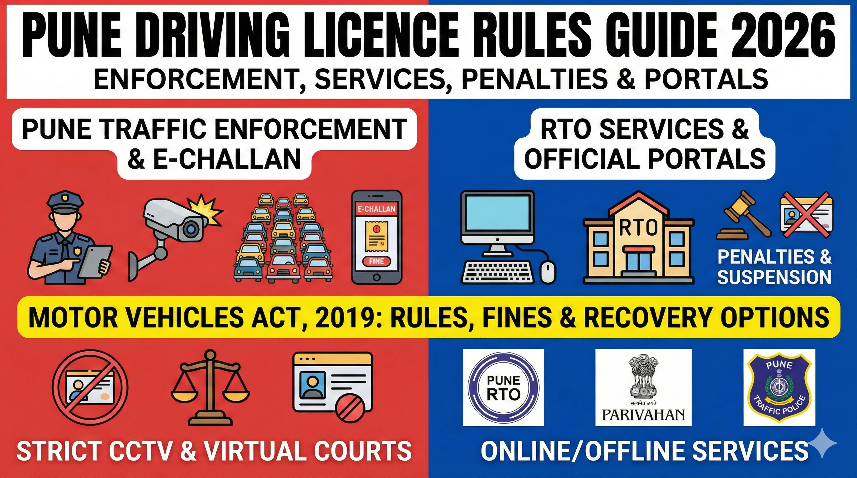 Pune Rto Rules Chart Pune RTO Driving Licence Rules, Services & DL Status (2026)