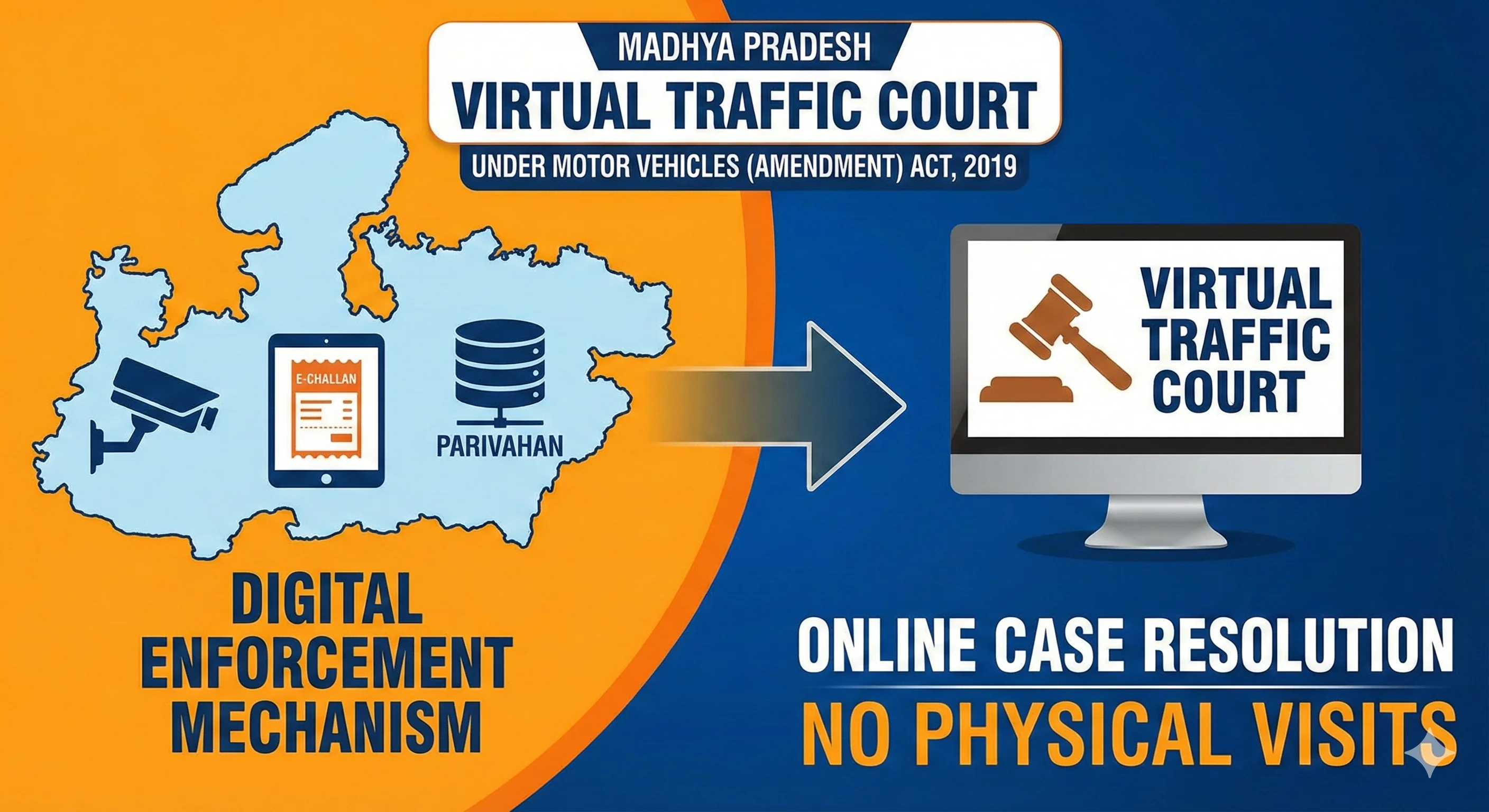 Virtual Traffic Court in Madhya Pradesh (MP) - Online Challan Hearing ...